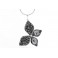 Luxusní motýl zdobený křišťálovými kameny od společnosti Swarovski®
