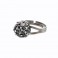 Stříbrný prsten Bombé Extramix 10 s kameny Swarovski® v barvě ruthenia