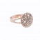 Stříbrný prsten Rivoli Extramix 14 s kameny Swarovski® v barvě růžového zlata
